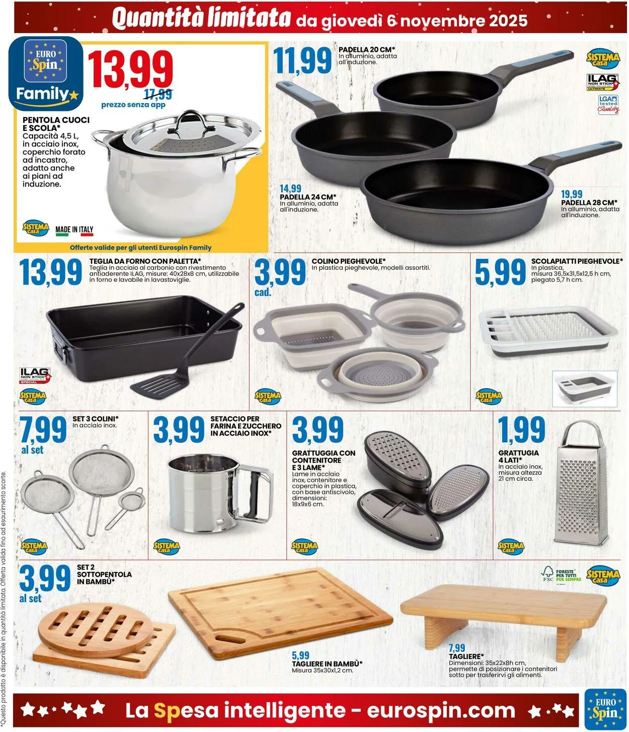 EURO Spin Volantino attuale da 6 novembre a 16 novembre di 2025 - Pagina del volantino 13