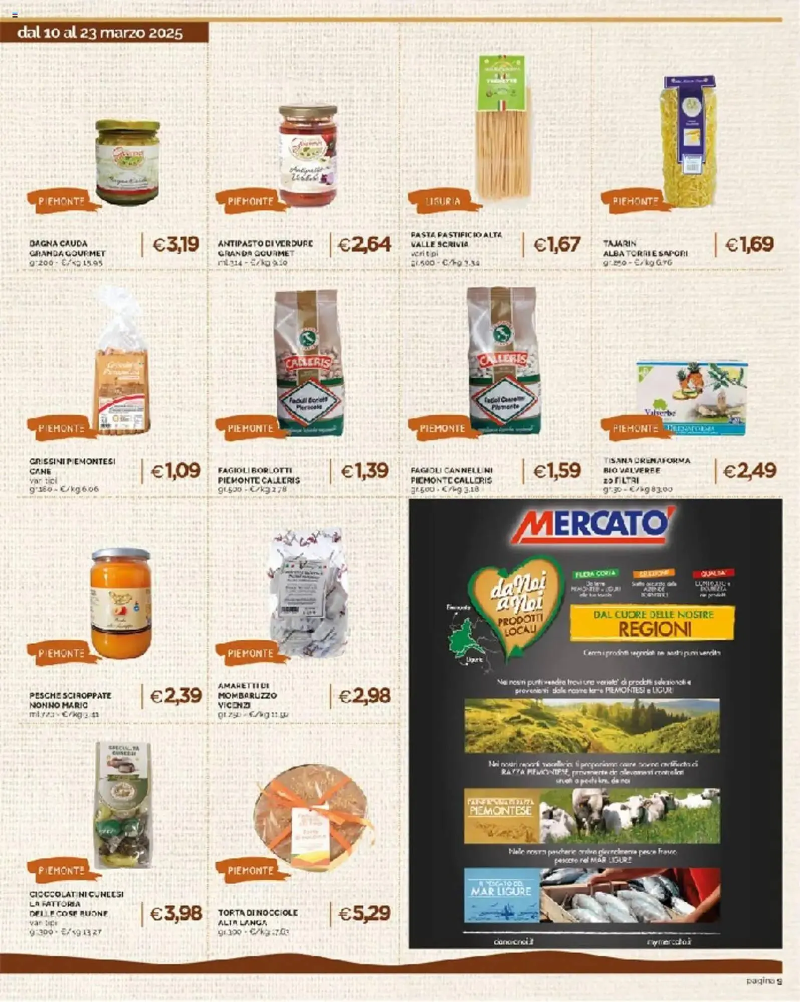 Volantino Mercatò da 10 marzo a 23 marzo di 2025 - Pagina del volantino 9