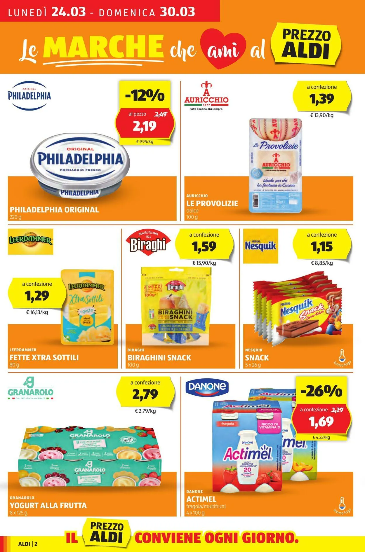Aldi Volantino attuale da 24 marzo a 30 marzo di 2025 - Pagina del volantino 2
