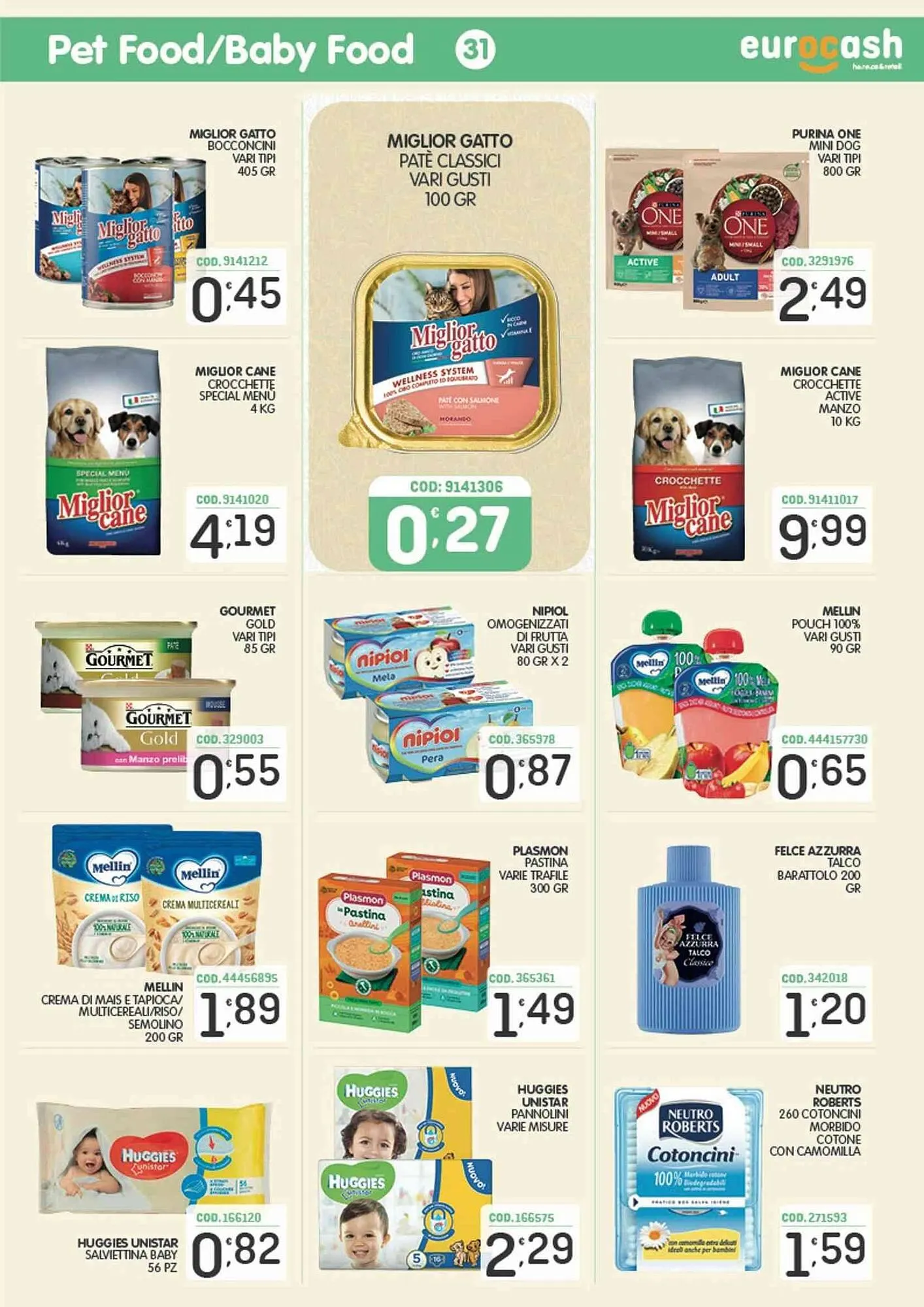 Volantino Eurocash da 16 marzo a 5 aprile di 2026 - Pagina del volantino 31