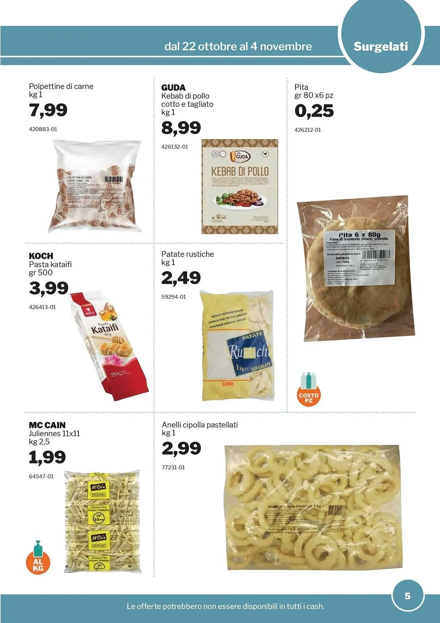 Volantino GrosMarket da 22 ottobre a 4 novembre di 2025 - Pagina del volantino 5