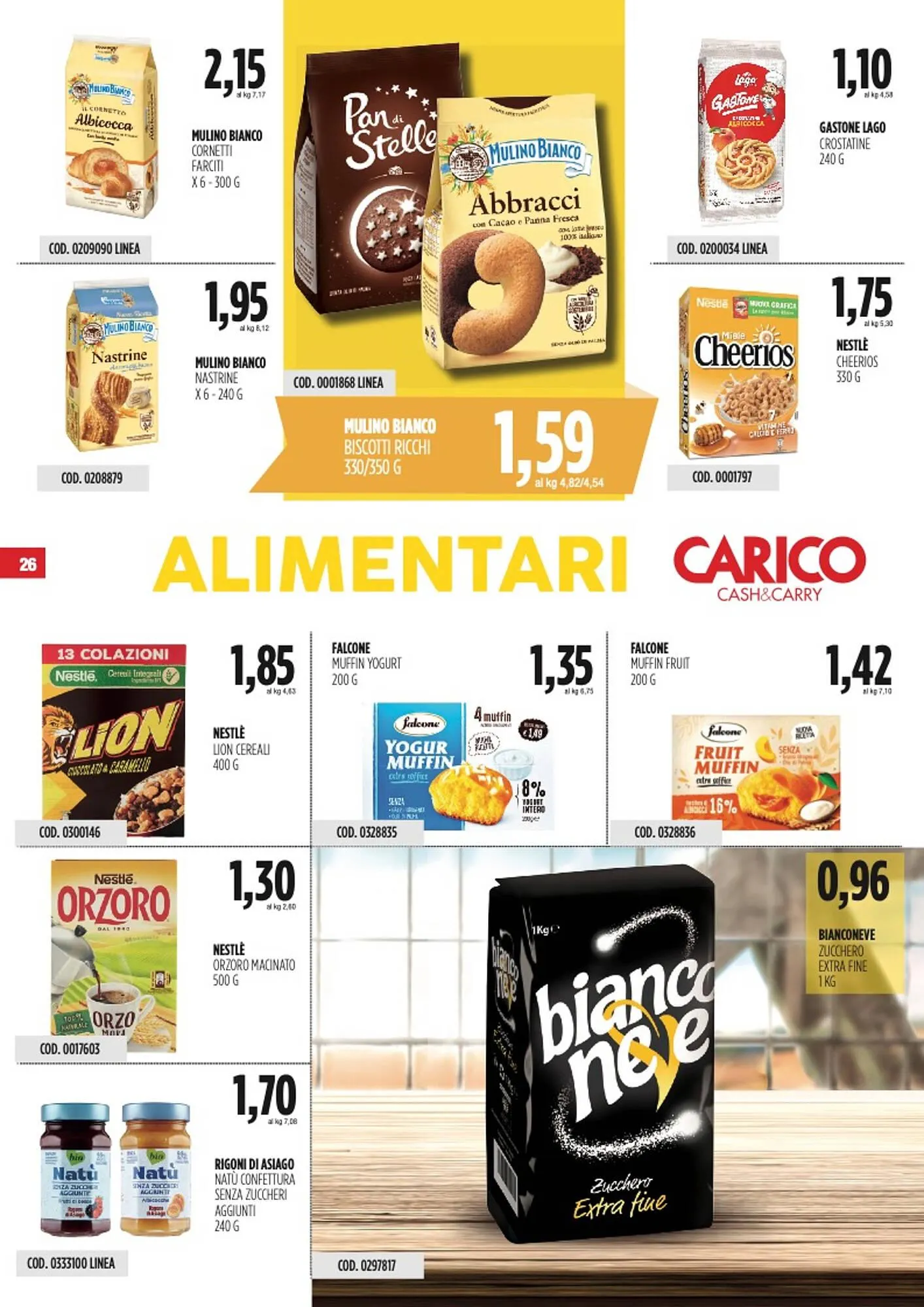 Volantino Carico Cash & Carry da 28 agosto a 10 settembre di 2025 - Pagina del volantino 26
