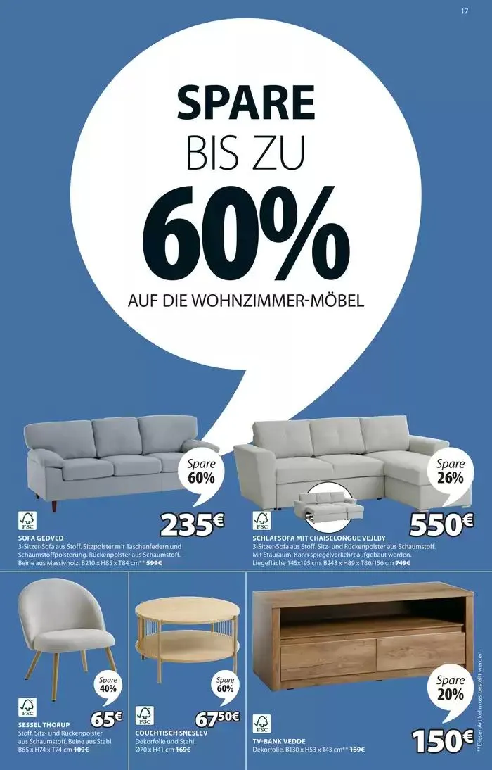 Wir feiern 100 Stores in Italien da 3 aprile a 30 aprile di 2025 - Pagina del volantino 17