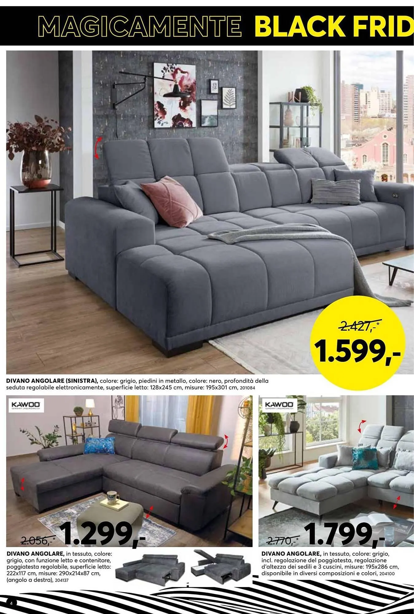 Volantino Dipo Arredamenti da 21 novembre a 5 dicembre di 2025 - Pagina del volantino 4