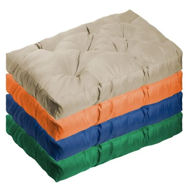 Cuscino da pavimento Futon Mykonos blu x 120 cm