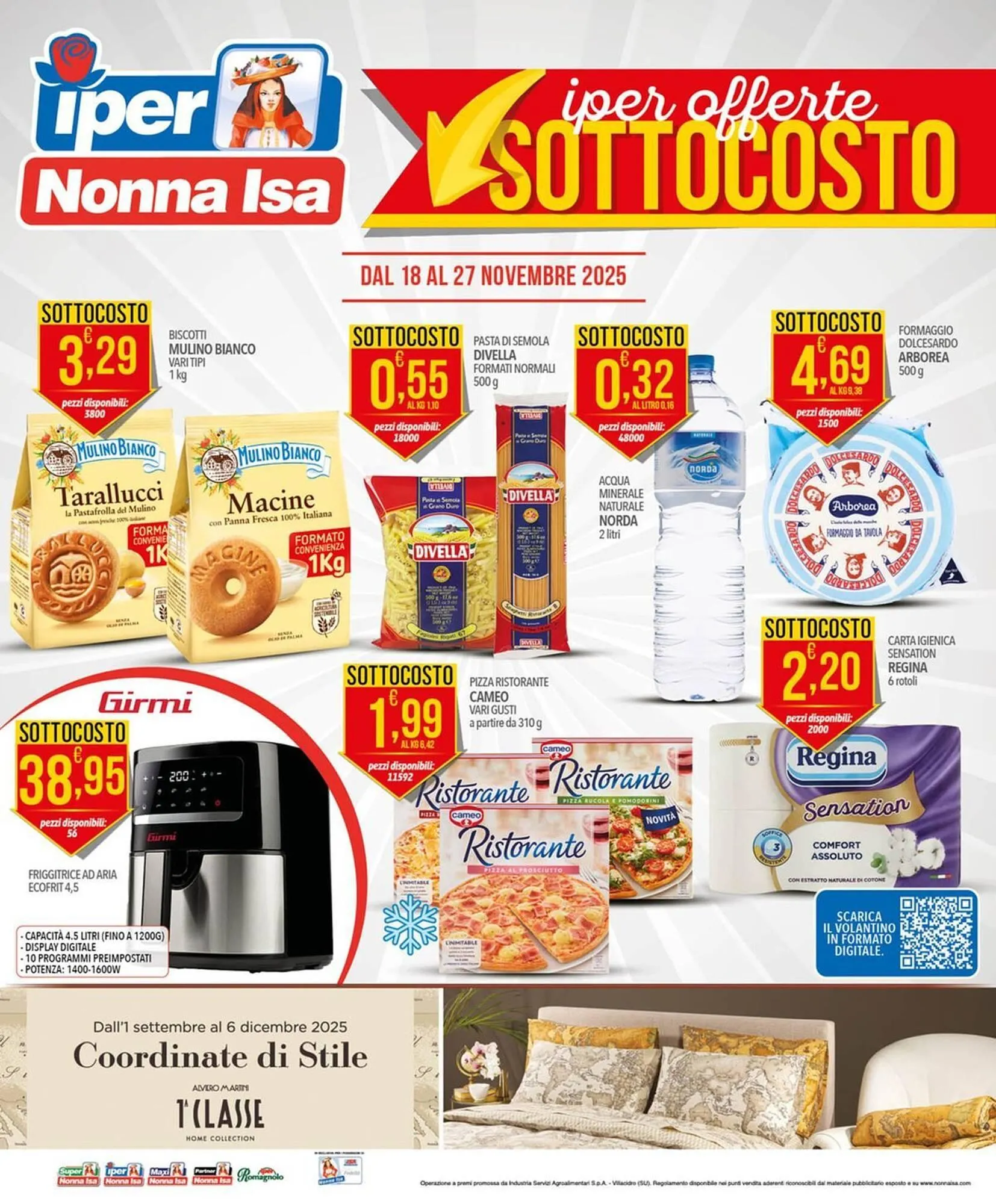 Volantino Iper Nonna Isa da 18 novembre a 27 novembre di 2025 - Pagina del volantino 1
