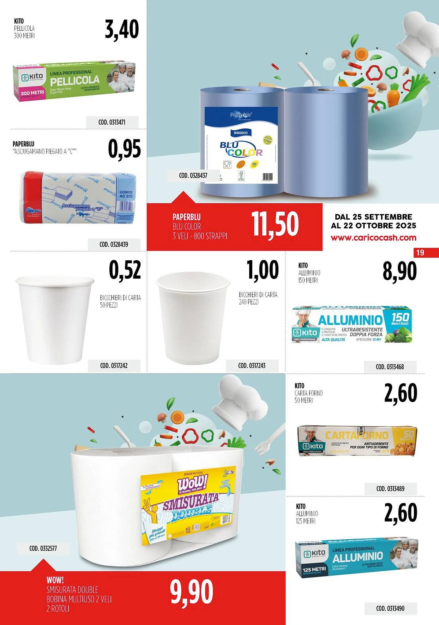 Volantino Carico Cash & Carry da 25 settembre a 22 ottobre di 2025 - Pagina del volantino 19
