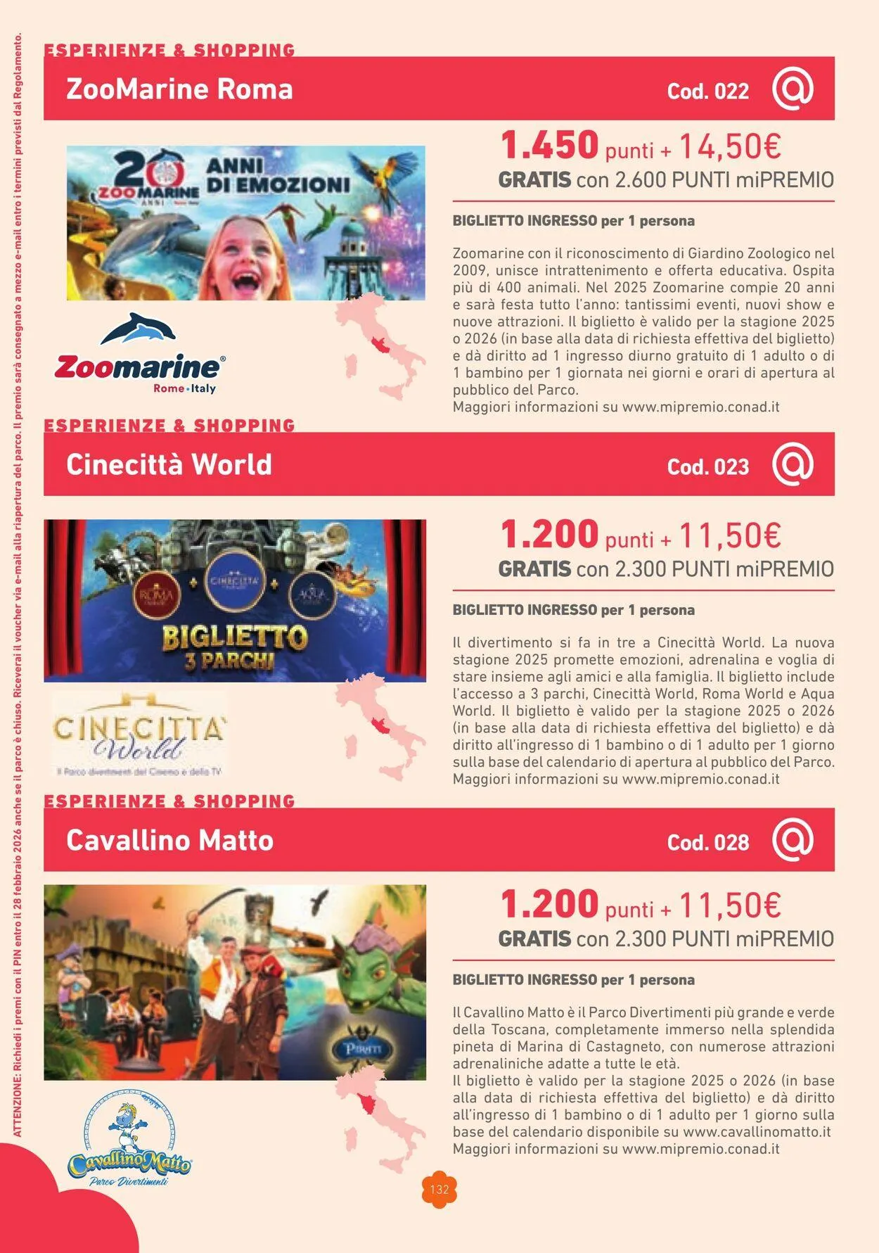 Conad - Margherita - Milano Volantino attuale da 1 marzo a 31 dicembre di 2025 - Pagina del volantino 132