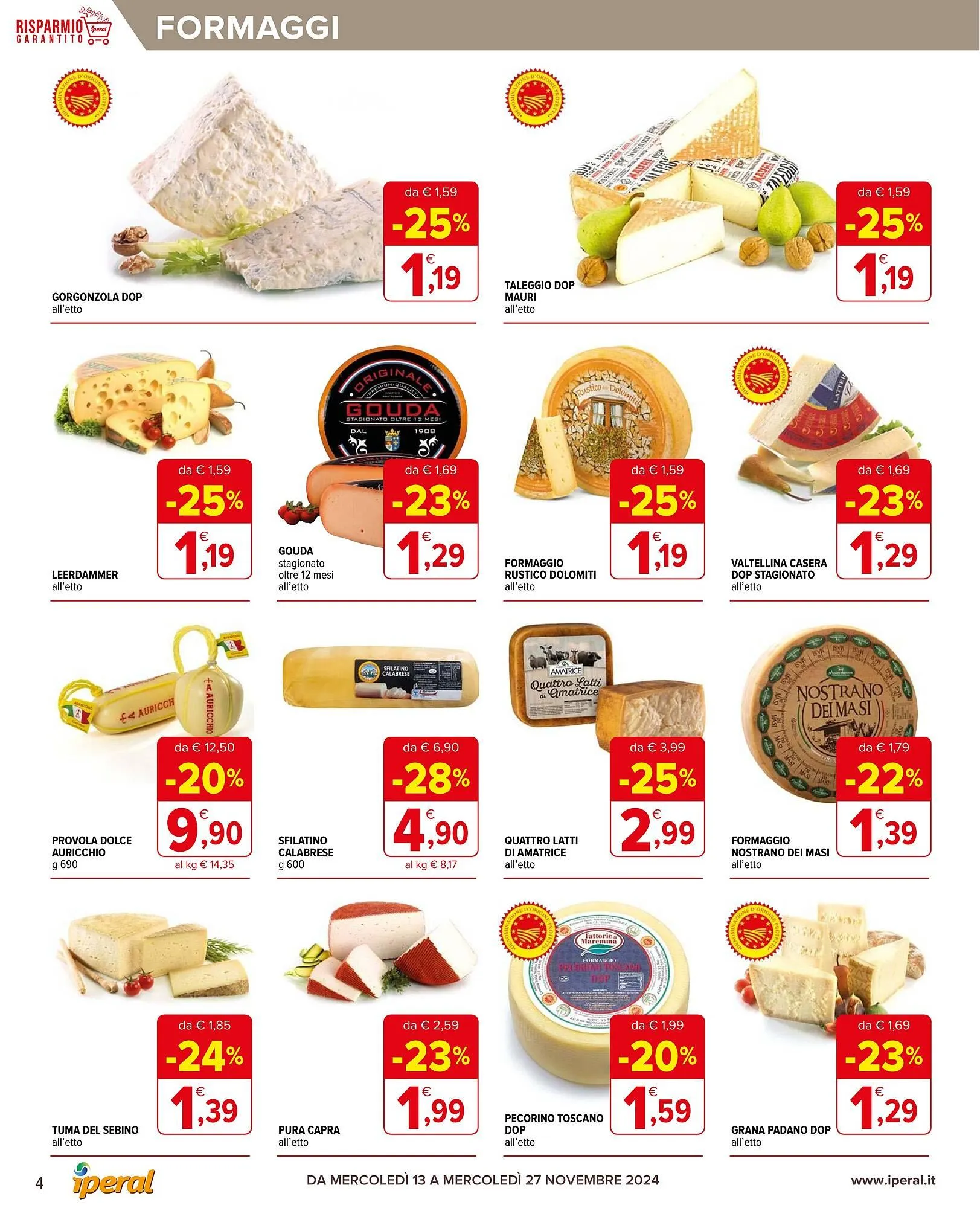 Volantino Iperal da 13 novembre a 27 novembre di 2024 - Pagina del volantino 4