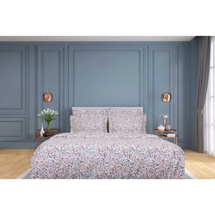 Sottolenzuolo con angoli 140x190 cm raso di cotone