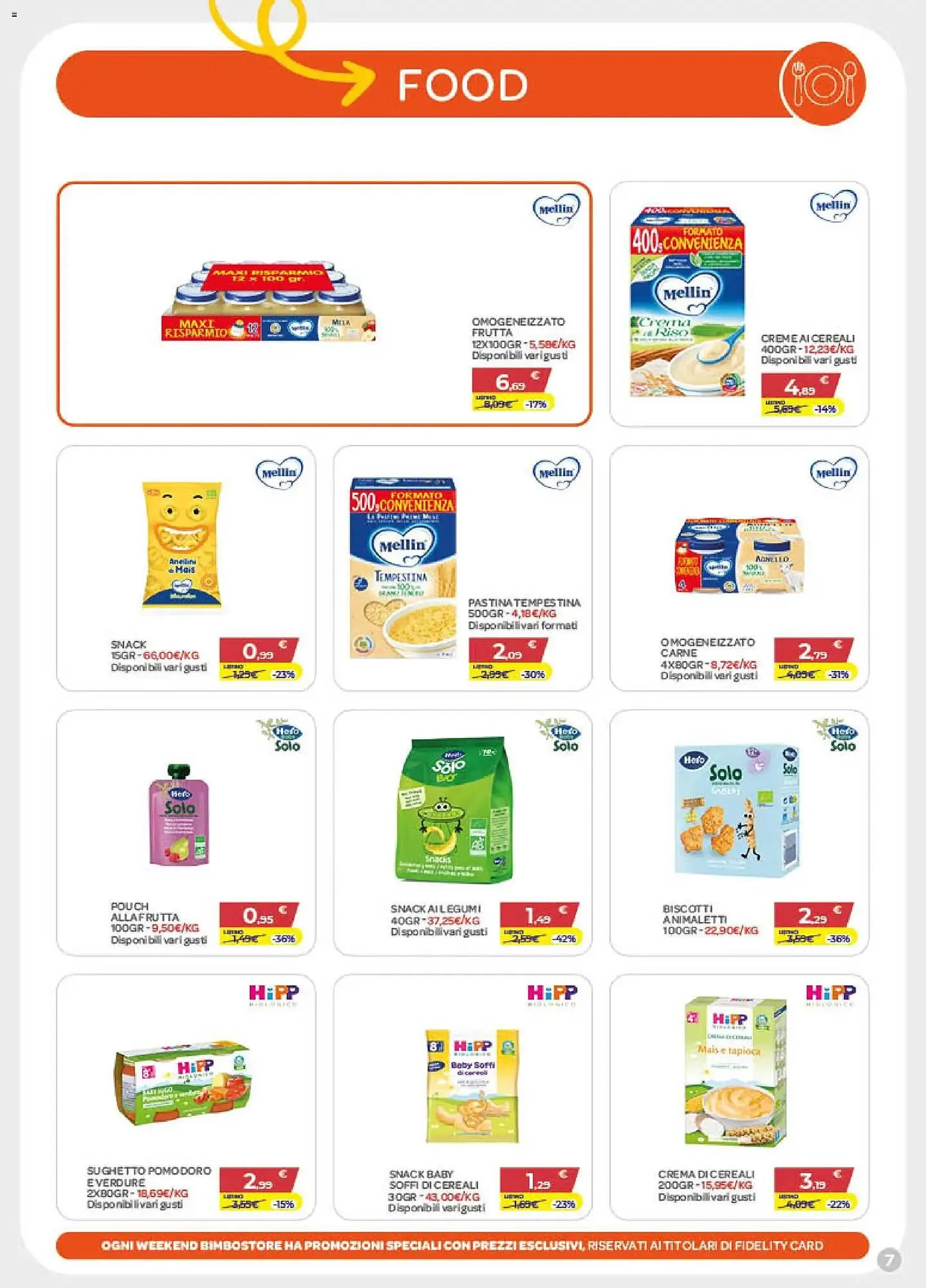 Volantino Bimbo Store da 30 aprile a 3 giugno di 2026 - Pagina del volantino 7