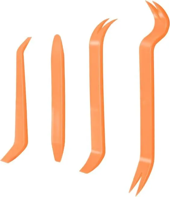 Kit di strumenti per la rimozione e la riparazione dell'auto - Set da 4 pezzi, leve in plastica per la rimozione e la reinstallazione, strumenti per