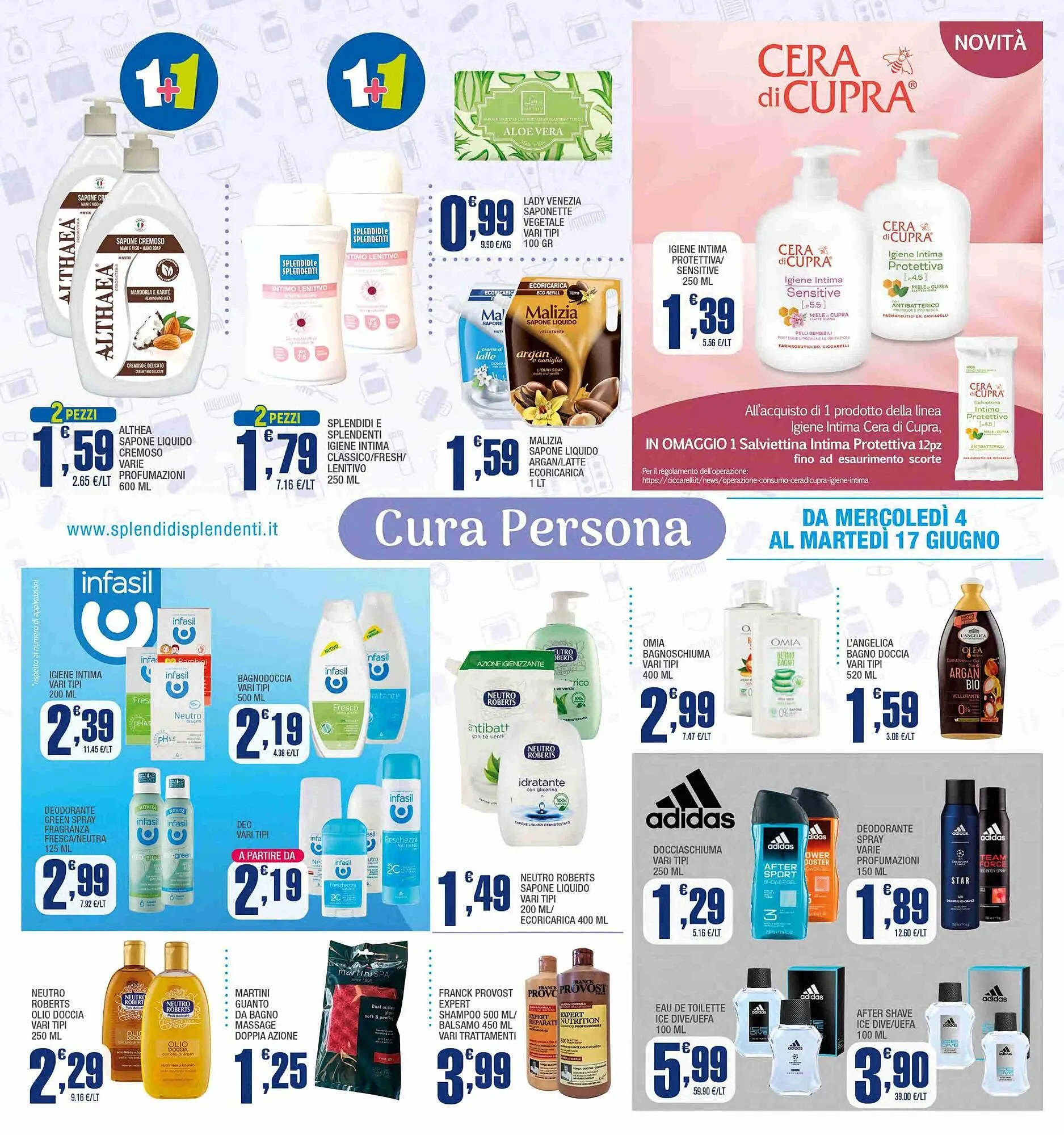 Volantino Splendidi e Splendenti da 4 giugno a 17 giugno di 2025 - Pagina del volantino 6