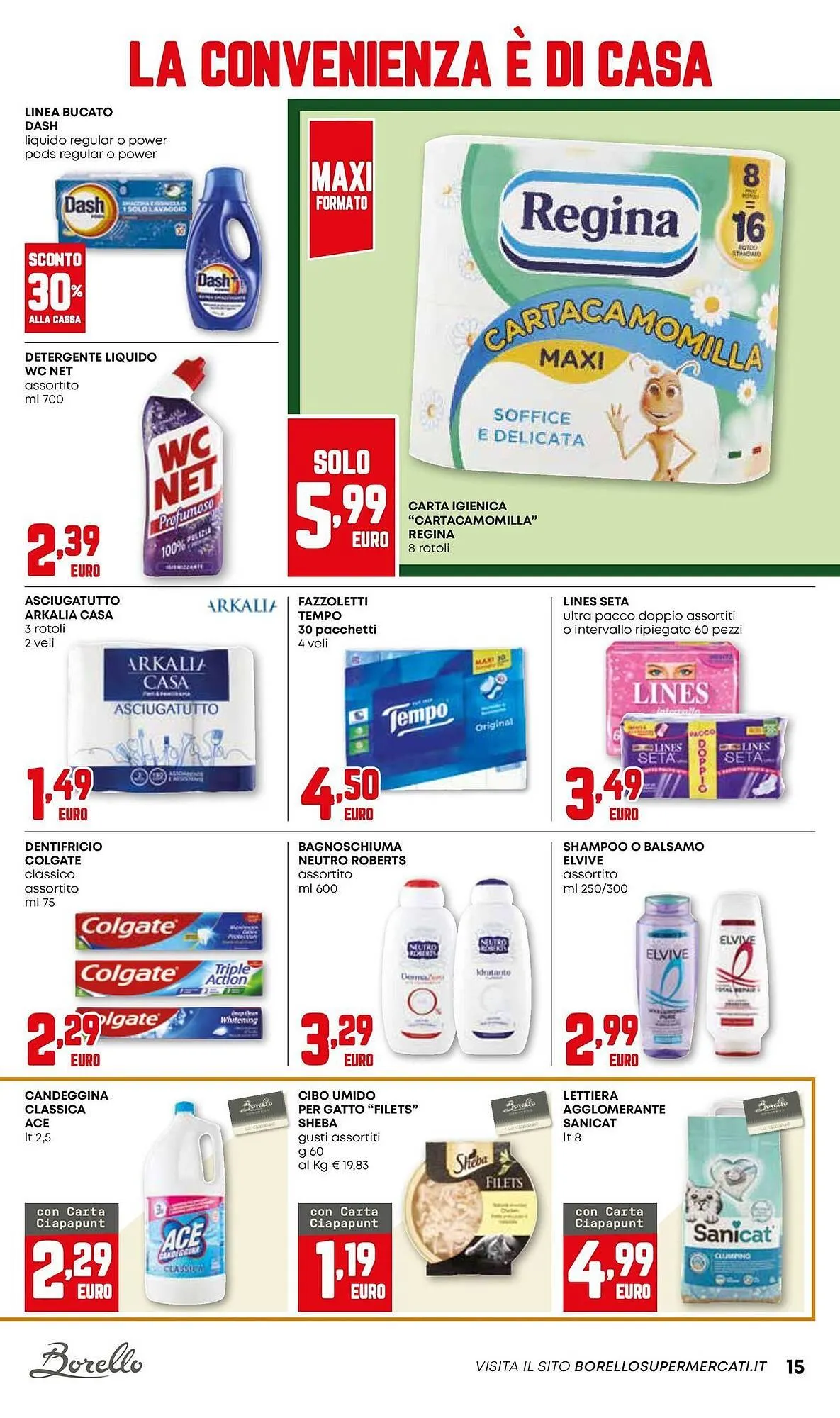 Volantino Borello Supermercati da 18 dicembre a 31 dicembre di 2025 - Pagina del volantino 15