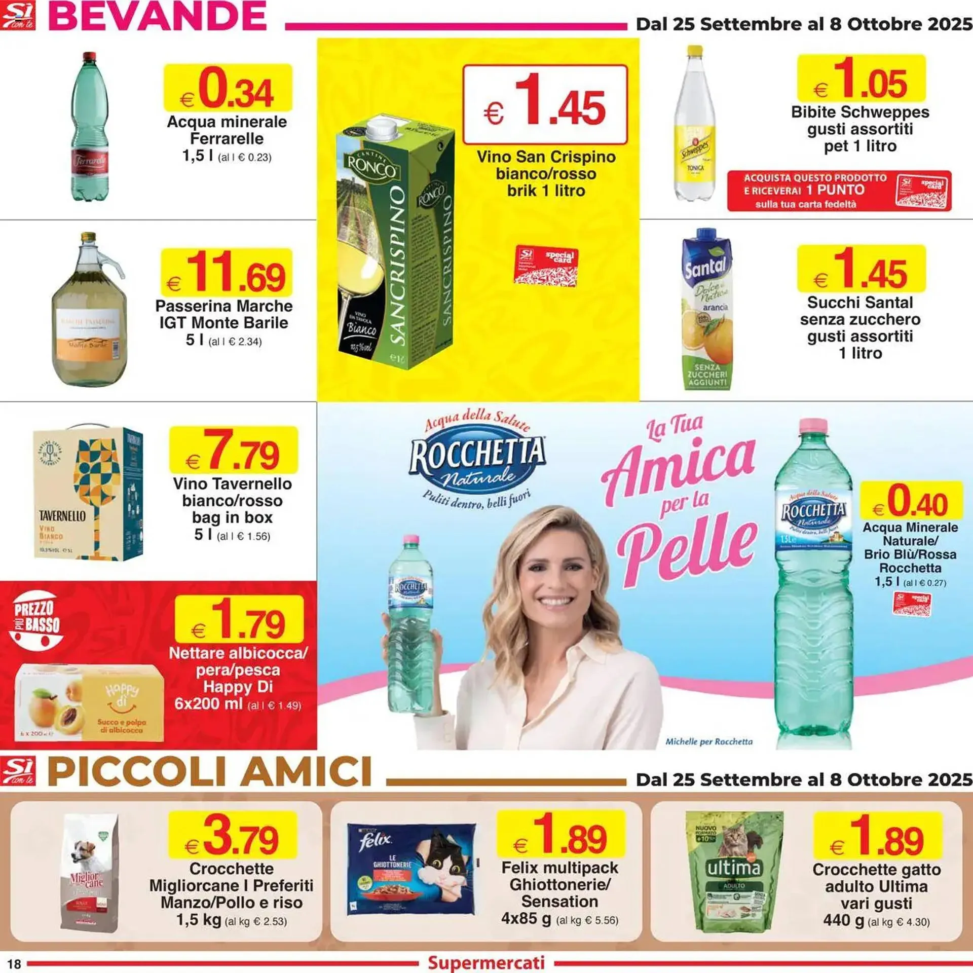 Volantino Sì con te da 25 settembre a 8 ottobre di 2025 - Pagina del volantino 18