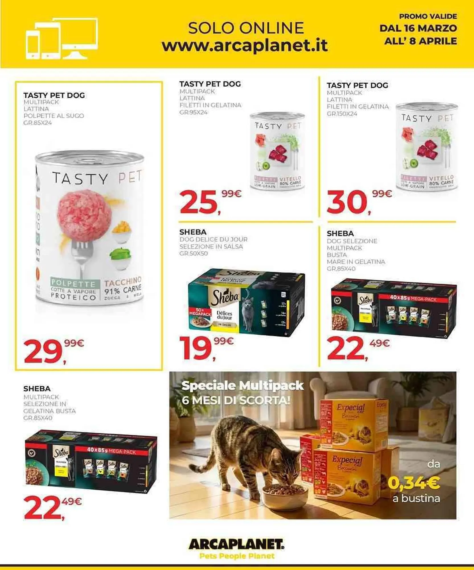 Volantino Arcaplanet da 16 marzo a 8 aprile di 2026 - Pagina del volantino 42