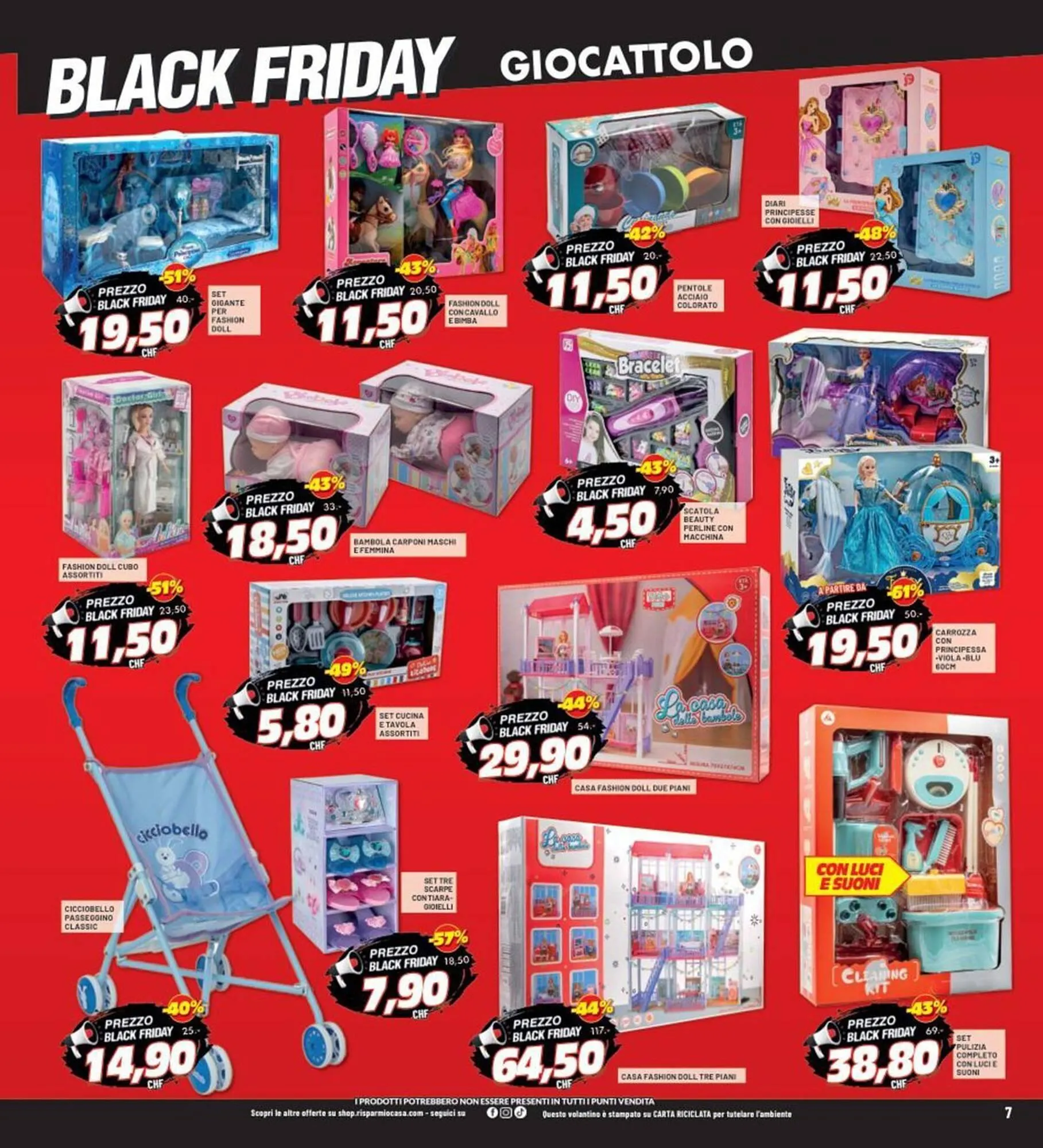 Volantino Risparmio Casa da 20 novembre a 27 novembre di 2025 - Pagina del volantino 7