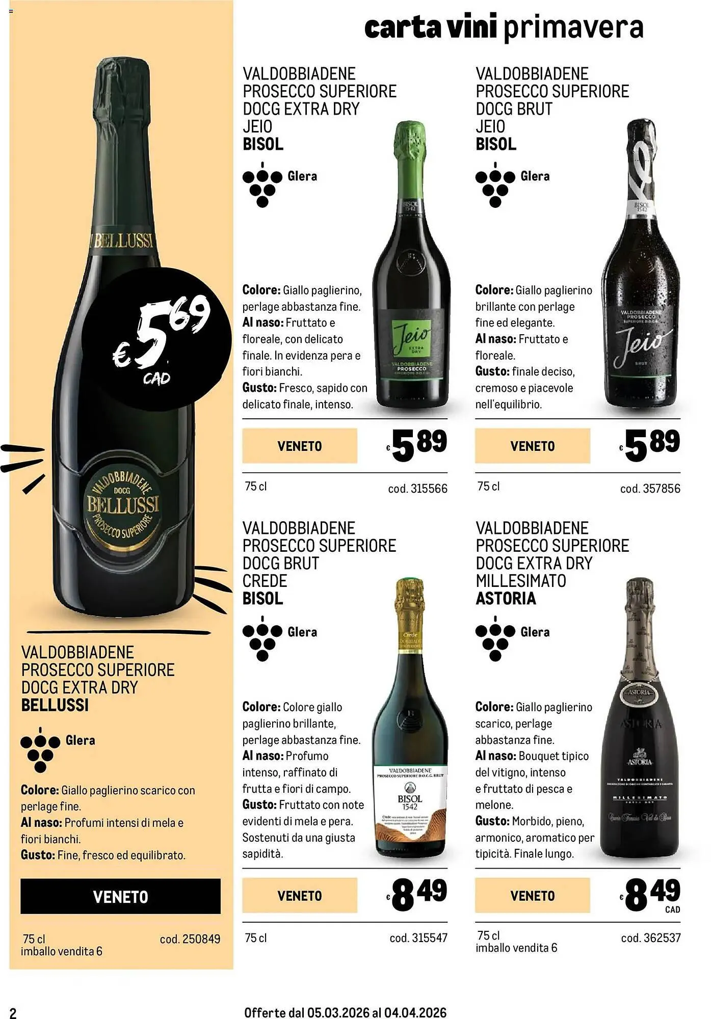 Volantino Metro da 5 marzo a 4 aprile di 2026 - Pagina del volantino 2