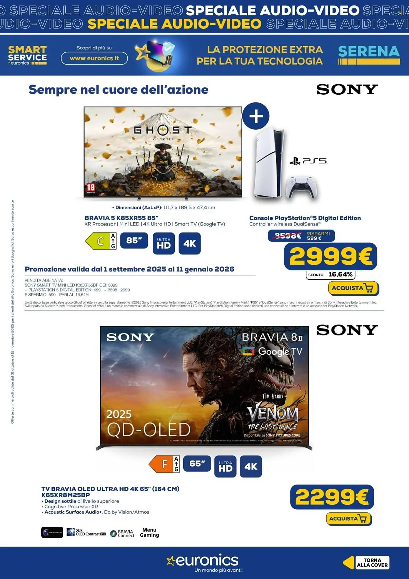 Volantino Euronics da 31 ottobre a 12 novembre di 2025 - Pagina del volantino 4