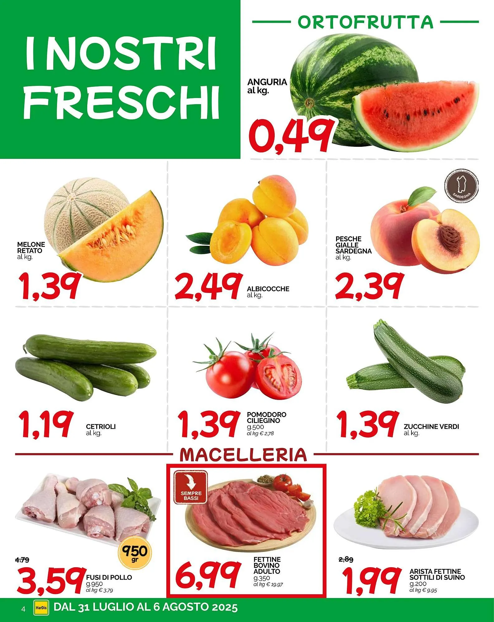 Volantino Hardis da 31 luglio a 6 agosto di 2025 - Pagina del volantino 4