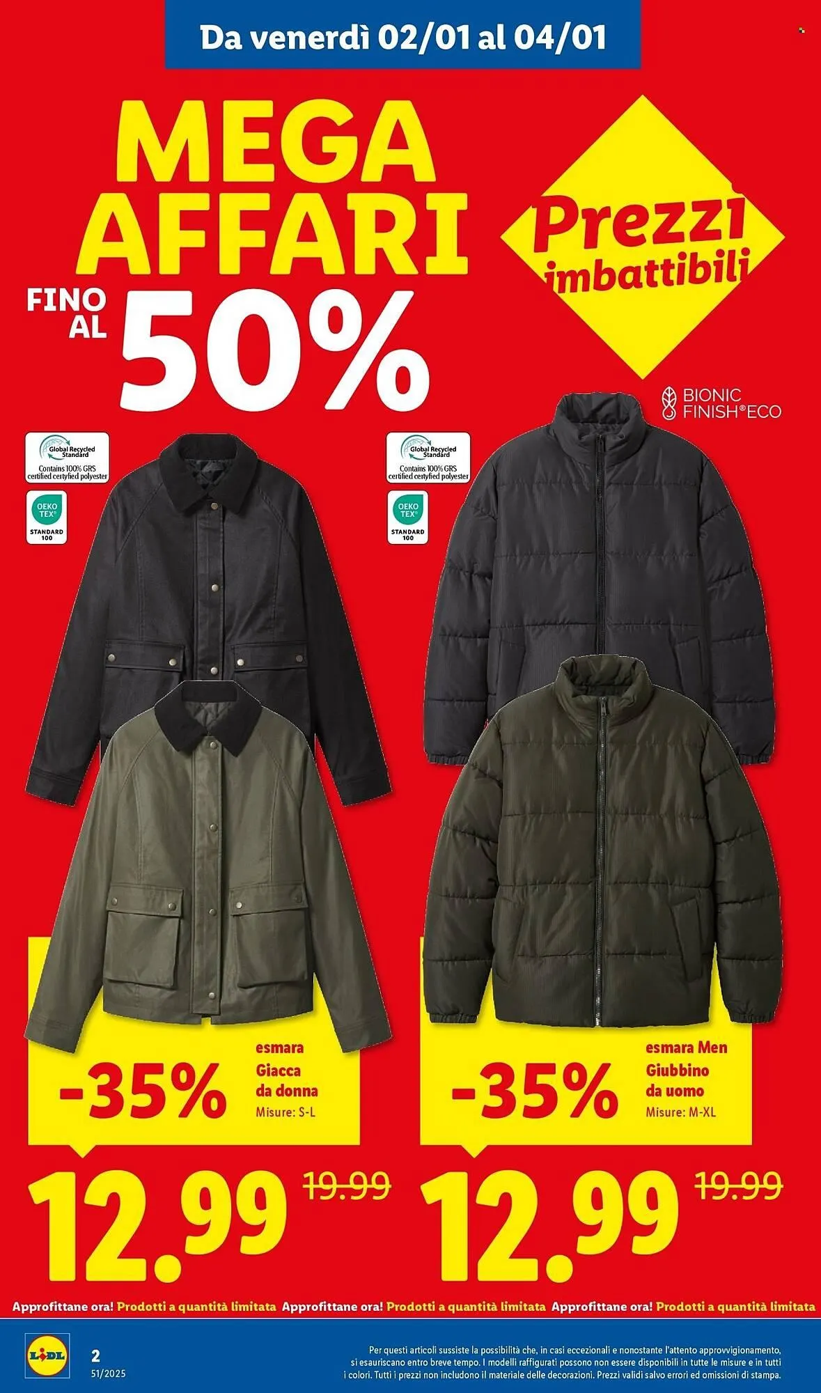 Volantino Lidl da 2 gennaio a 4 gennaio di 2026 - Pagina del volantino 2