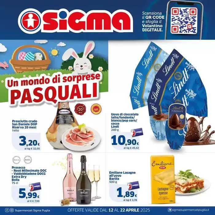 Un mondo di sorprese Pasquali da 15 aprile a 22 aprile di 2025 - Pagina del volantino 1