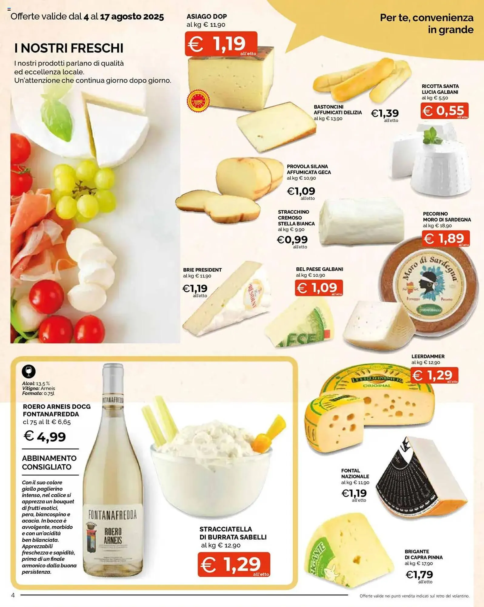 Volantino Mercatò Local da 4 agosto a 17 agosto di 2025 - Pagina del volantino 4