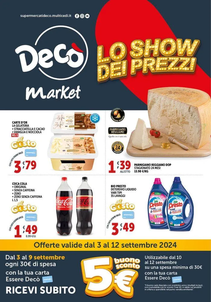 Lo show dei prezzi da 3 settembre a 12 settembre di 2024 - Pagina del volantino 1