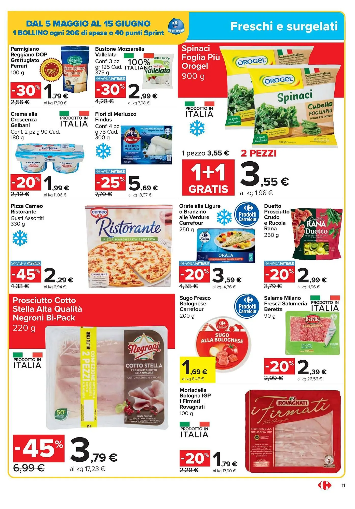 Volantino Carrefour Market da 16 maggio a 28 maggio di 2025 - Pagina del volantino 11