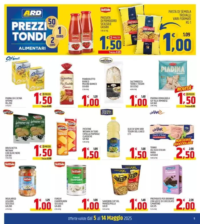 Prezzi tondi da 5 maggio a 14 maggio di 2025 - Pagina del volantino 9