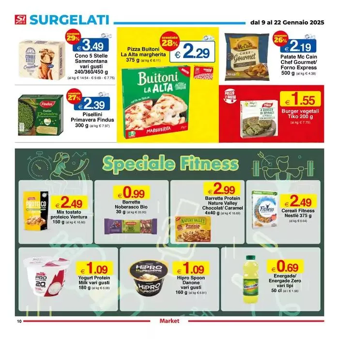 Sconti dal 25% al 50% da 9 gennaio a 22 gennaio di 2025 - Pagina del volantino 10