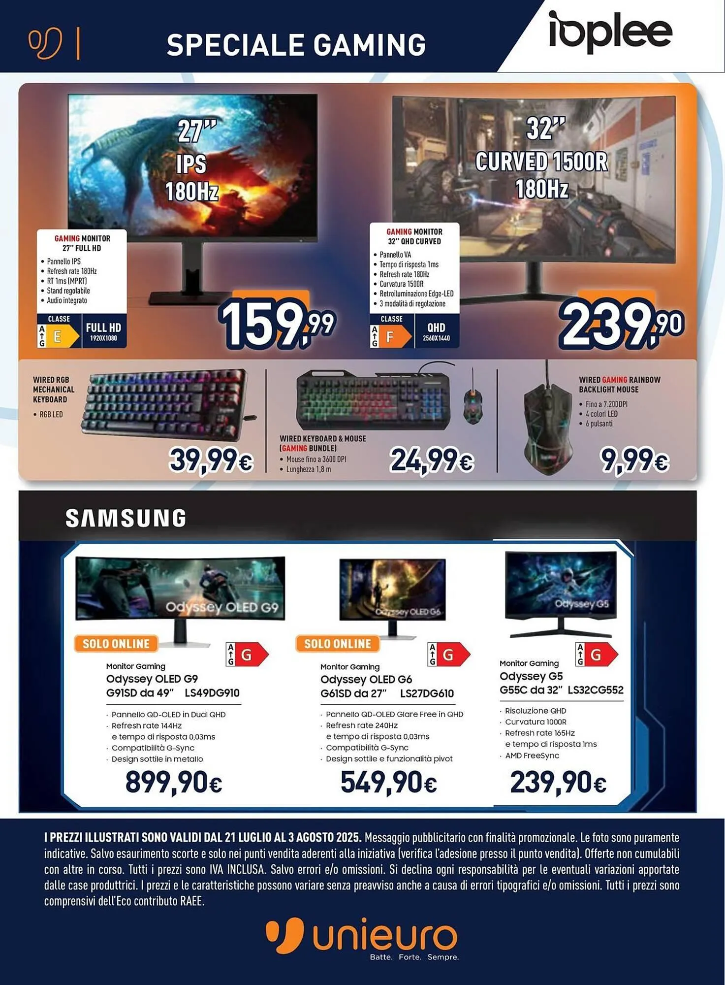 Volantino Unieuro da 21 luglio a 3 agosto di 2025 - Pagina del volantino 6
