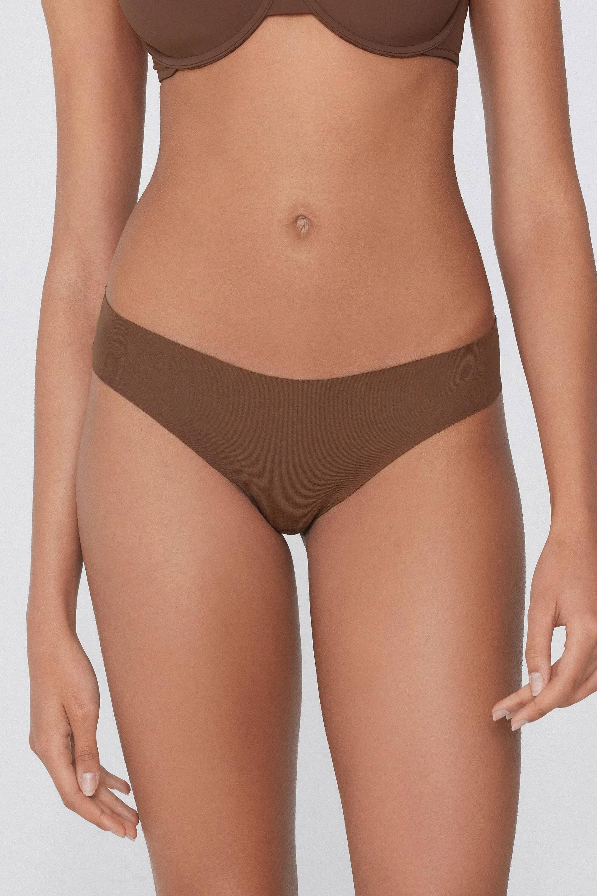 Brasiliana Senza Cuciture in Cotone Organico