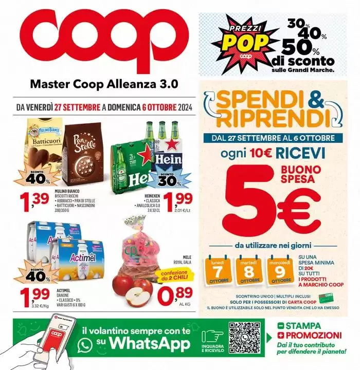 Spendi riprendi da 27 settembre a 6 ottobre di 2024 - Pagina del volantino 1