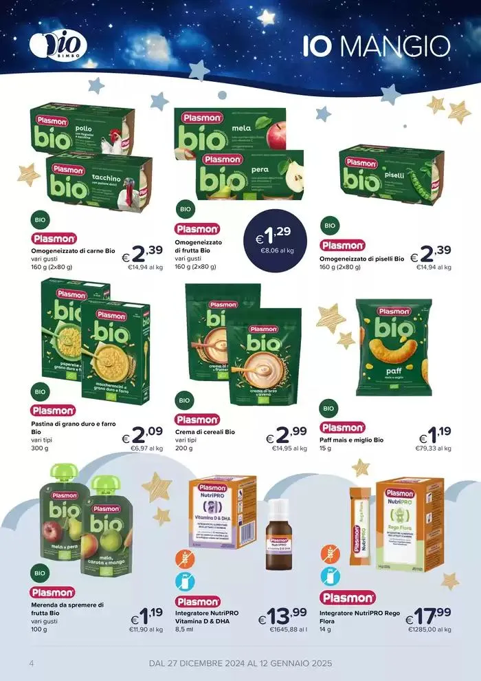 Buon anno e sogni d'oro da 27 dicembre a 12 gennaio di 2025 - Pagina del volantino 4