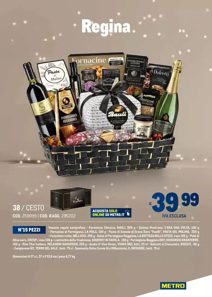 Cesti di Natale Ridotto da 4 novembre a 31 dicembre di 2024 - Pagina del volantino 29