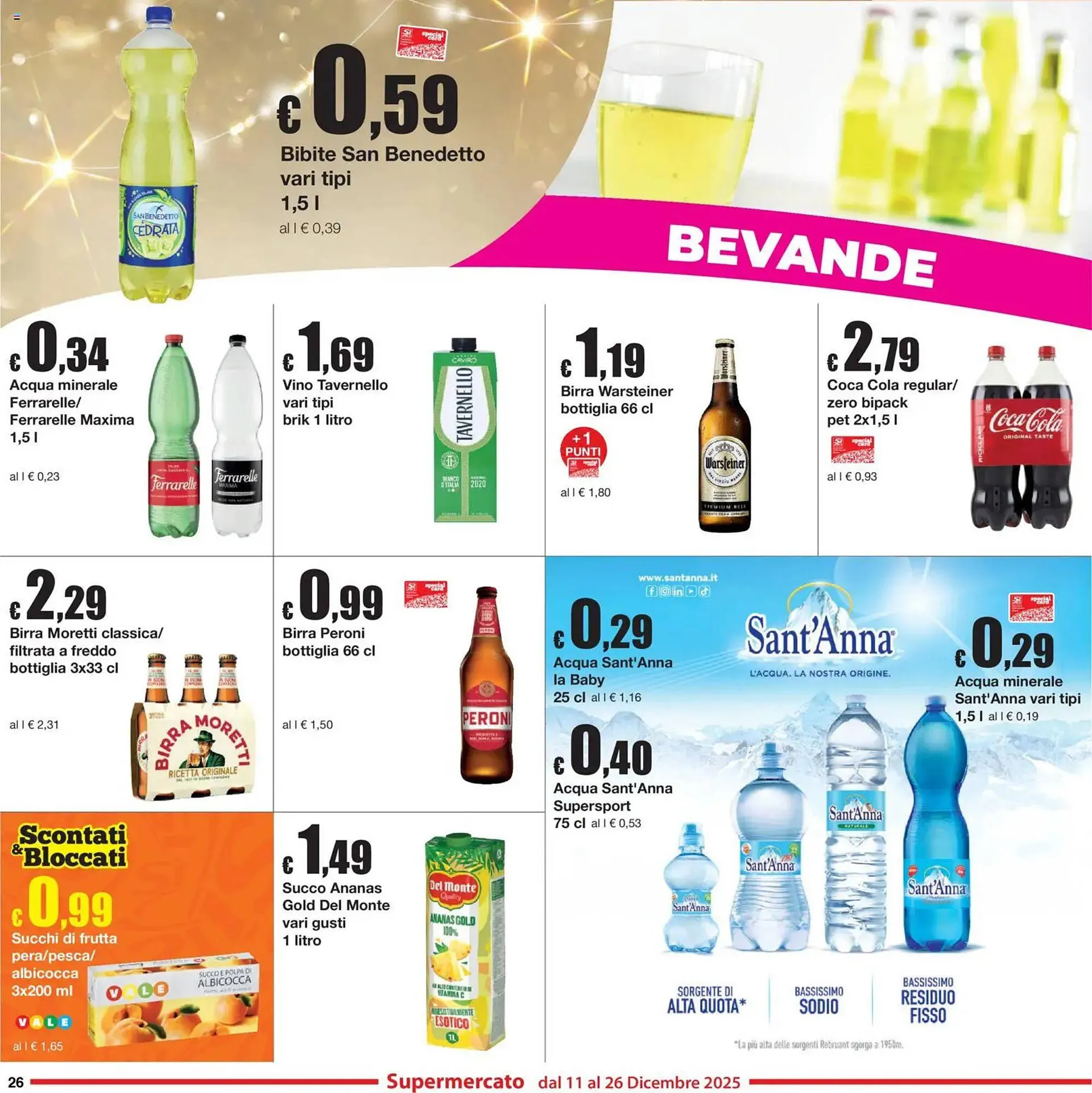 Volantino Sì con te da 11 dicembre a 26 dicembre di 2025 - Pagina del volantino 26