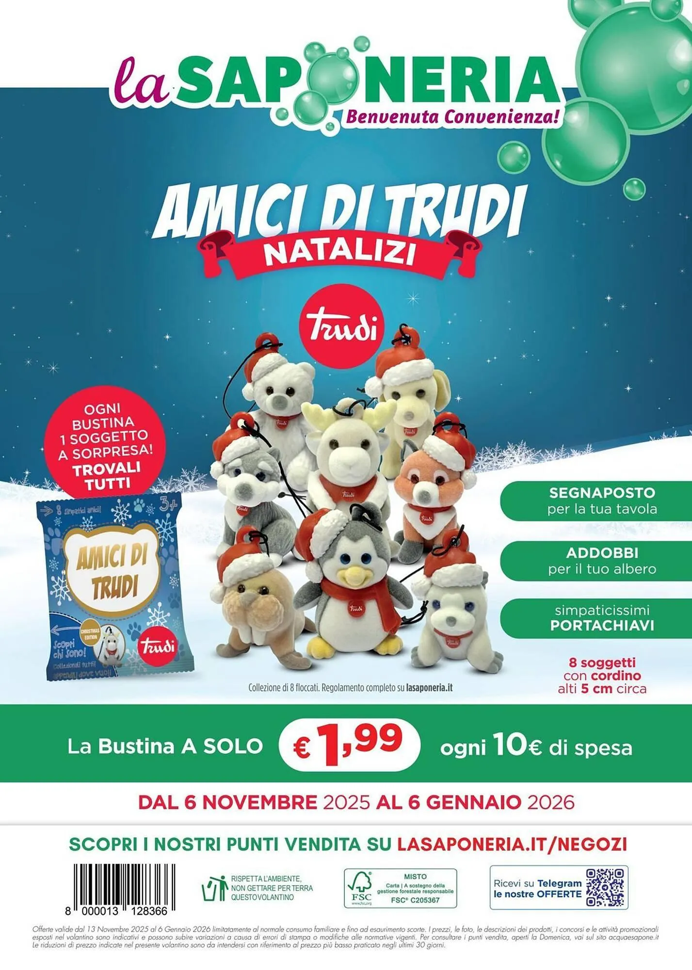 Volantino La Saponeria da 13 novembre a 6 gennaio di 2026 - Pagina del volantino 16