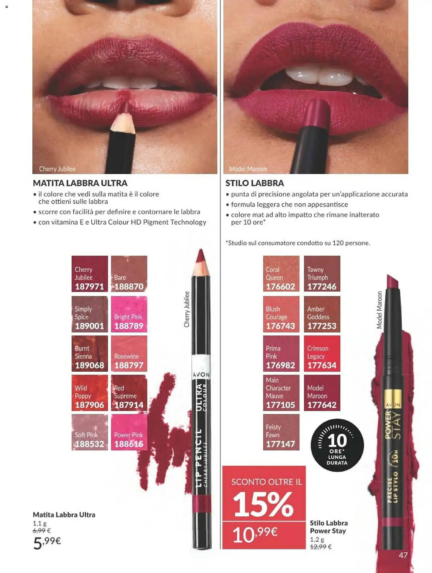 Catalogo Avon da 1 marzo a 31 marzo di 2026 - Pagina del volantino 47