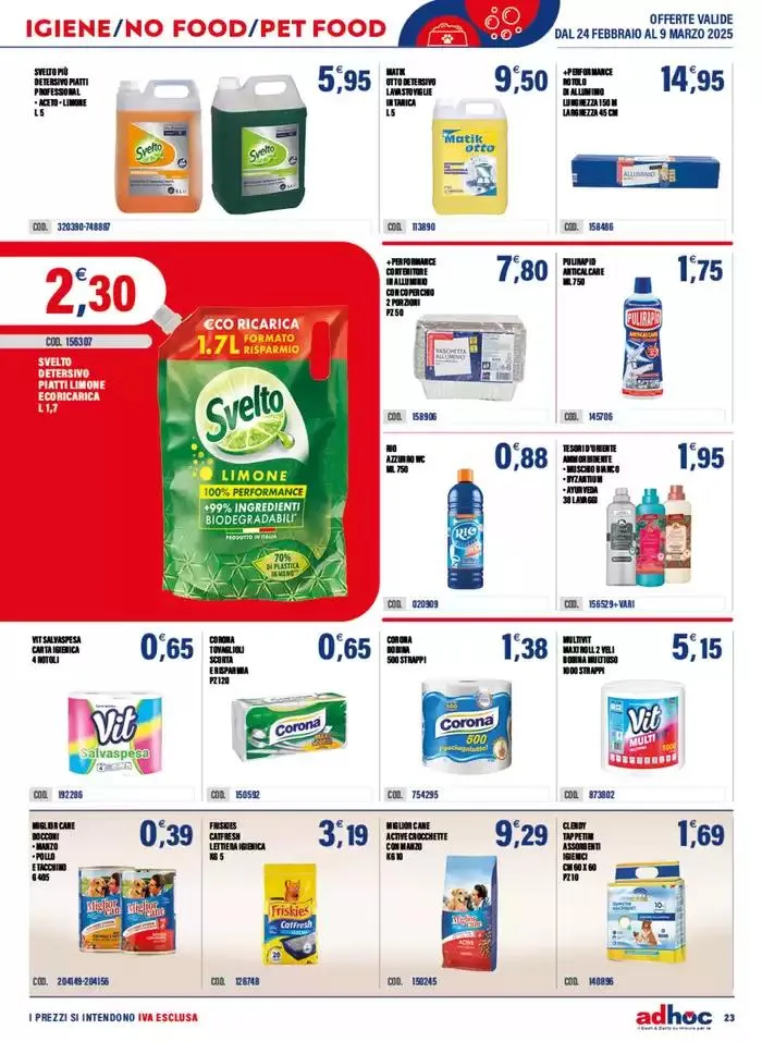 Speciale carnevale da 24 febbraio a 9 marzo di 2025 - Pagina del volantino 23