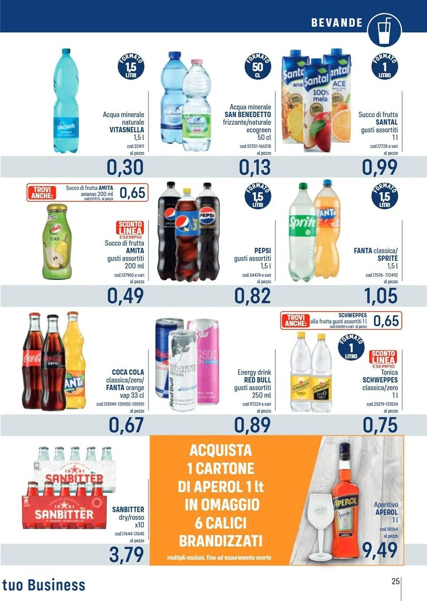 Volantino Talento Professional Store da 22 dicembre a 4 gennaio di 2026 - Pagina del volantino 25