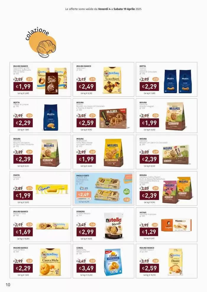 Per Pasqua solo eccellenze! da 4 aprile a 19 aprile di 2025 - Pagina del volantino 10