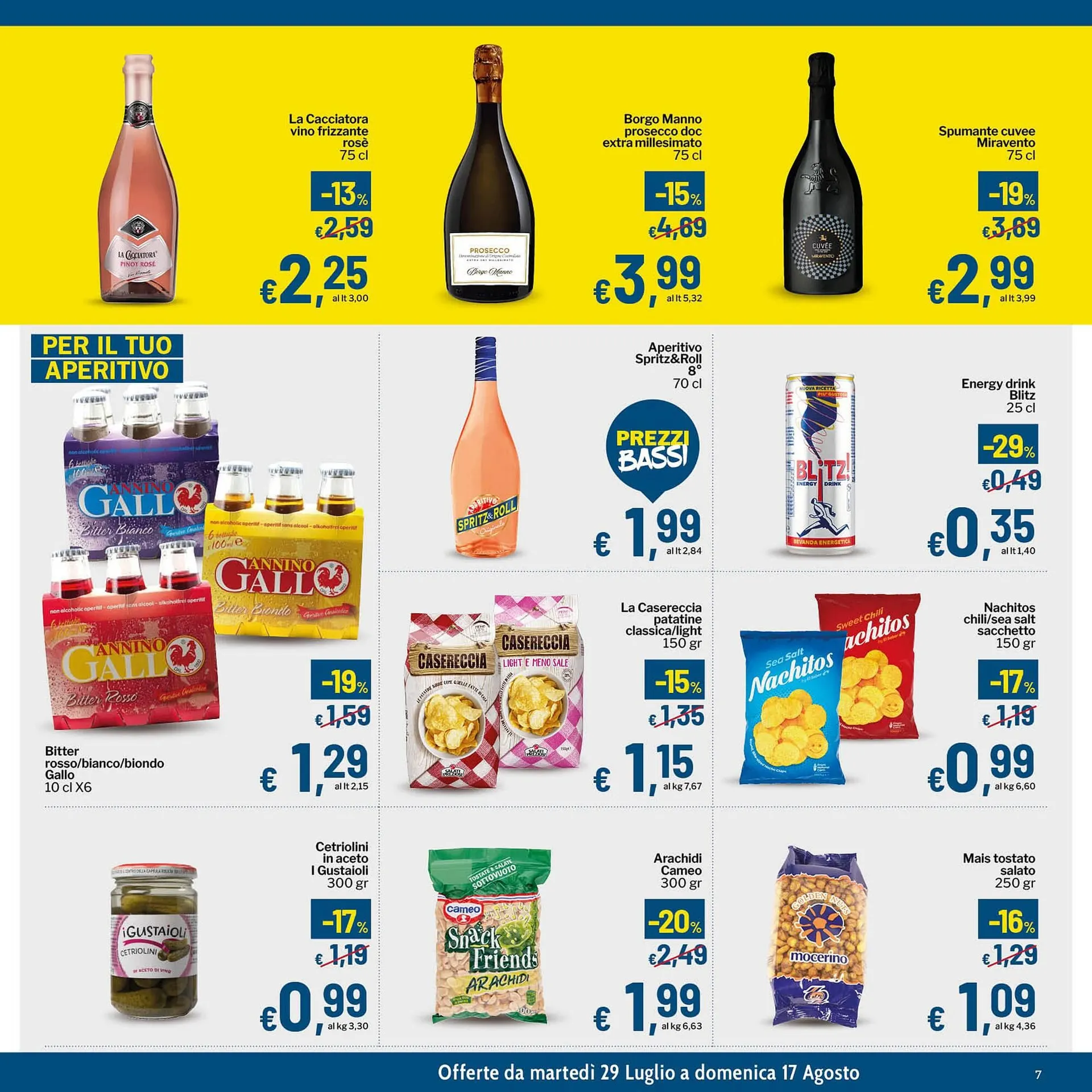 Volantino Qui Discount da 29 luglio a 17 agosto di 2025 - Pagina del volantino 7