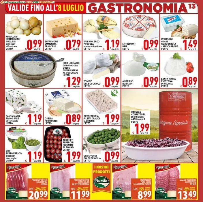 Nuova apertura da 28 giugno a 8 luglio di 2024 - Pagina del volantino 13