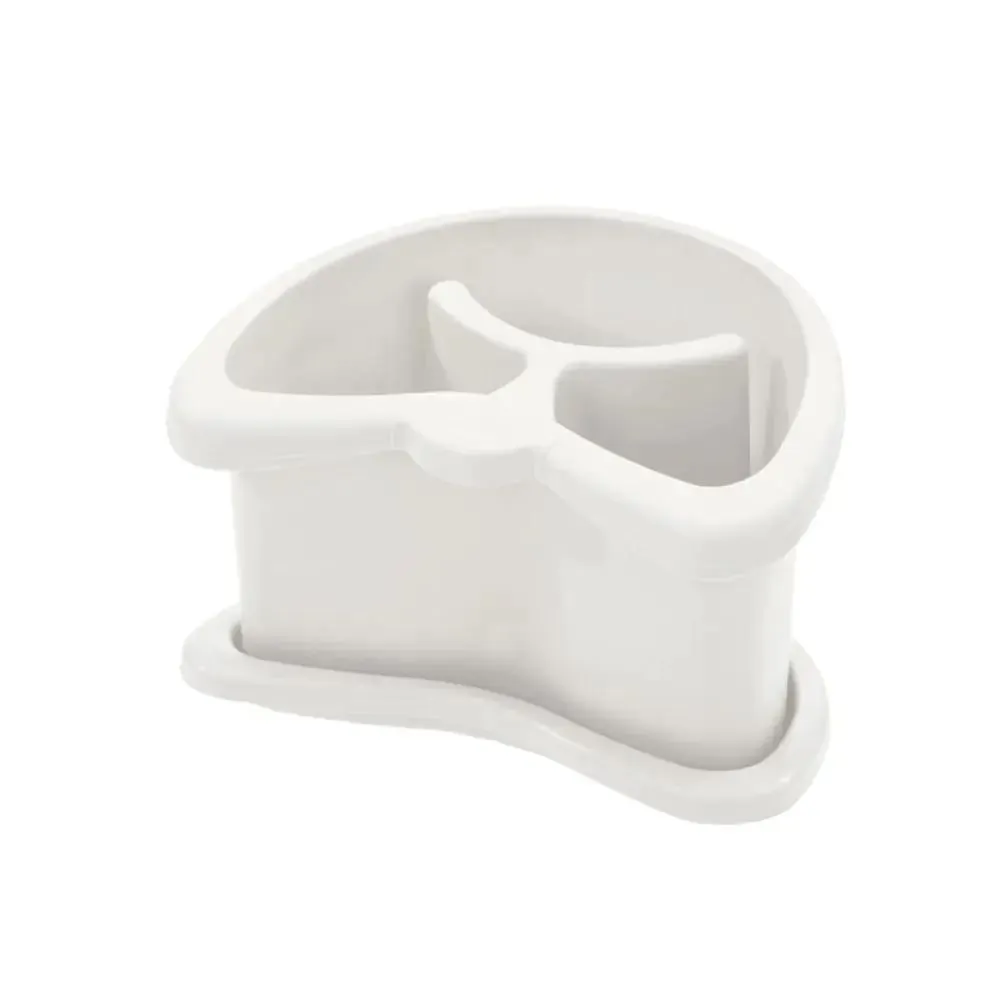 Scolaposate Brio con Vassoio Bianco