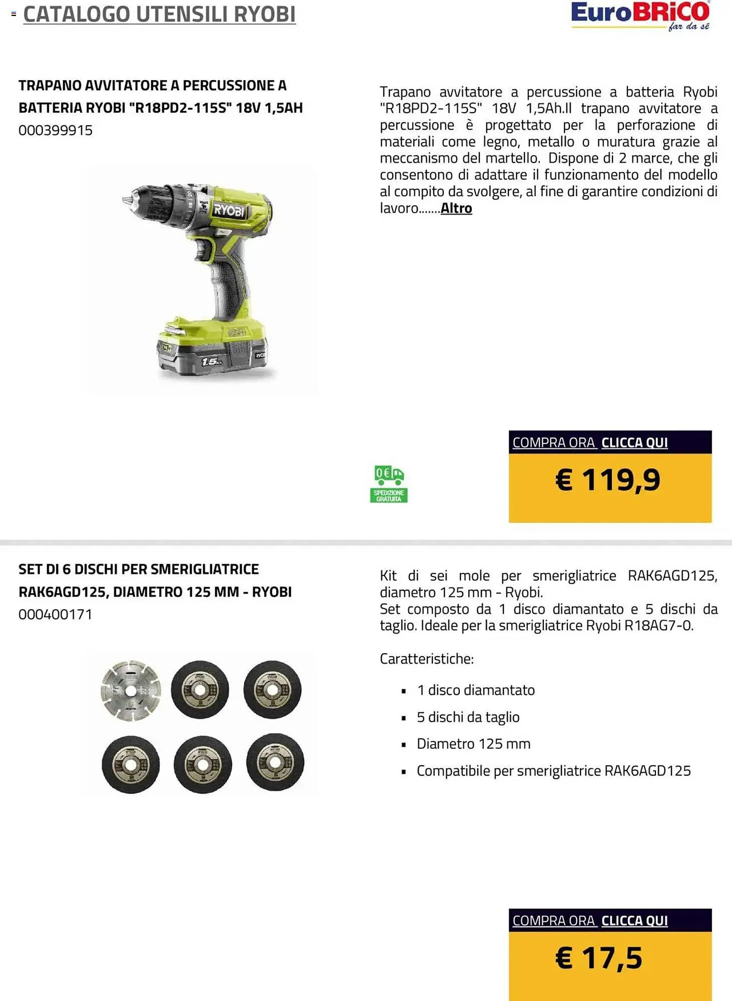 Volantino Eurobrico da 23 luglio a 31 dicembre di 2025 - Pagina del volantino 29