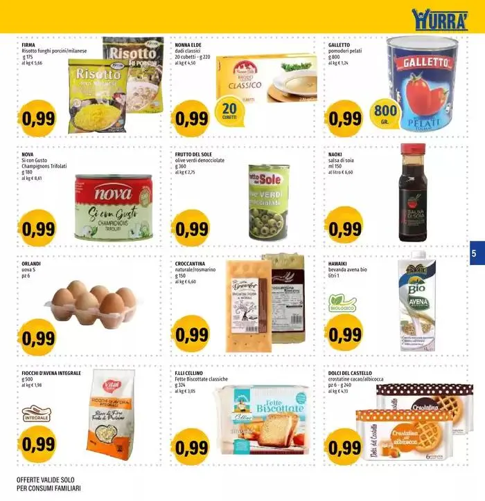 Tanti prodotti per la tua spesa a 0.99 da 13 marzo a 26 marzo di 2025 - Pagina del volantino 5