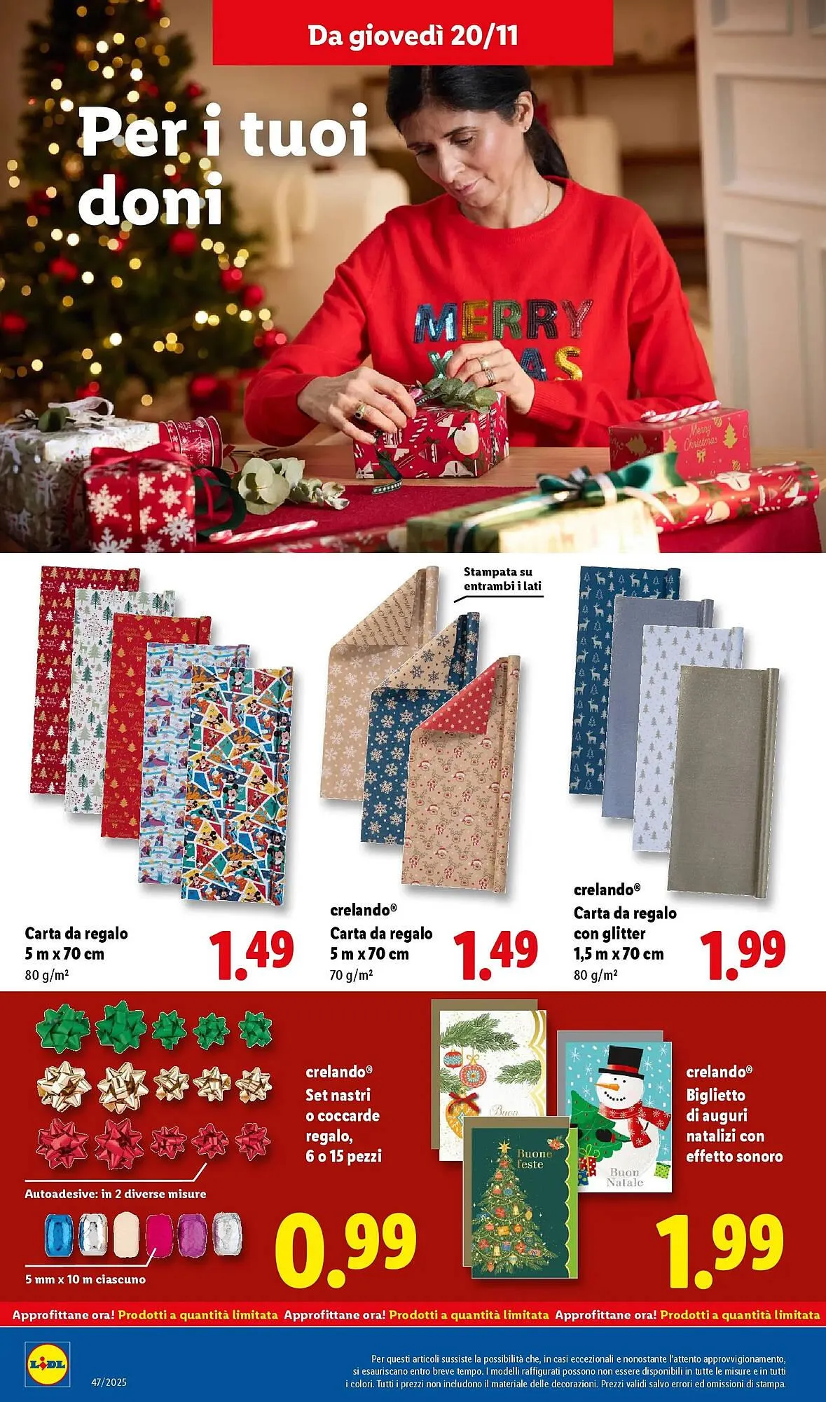 Volantino Lidl da 16 novembre a 20 novembre di 2025 - Pagina del volantino 45