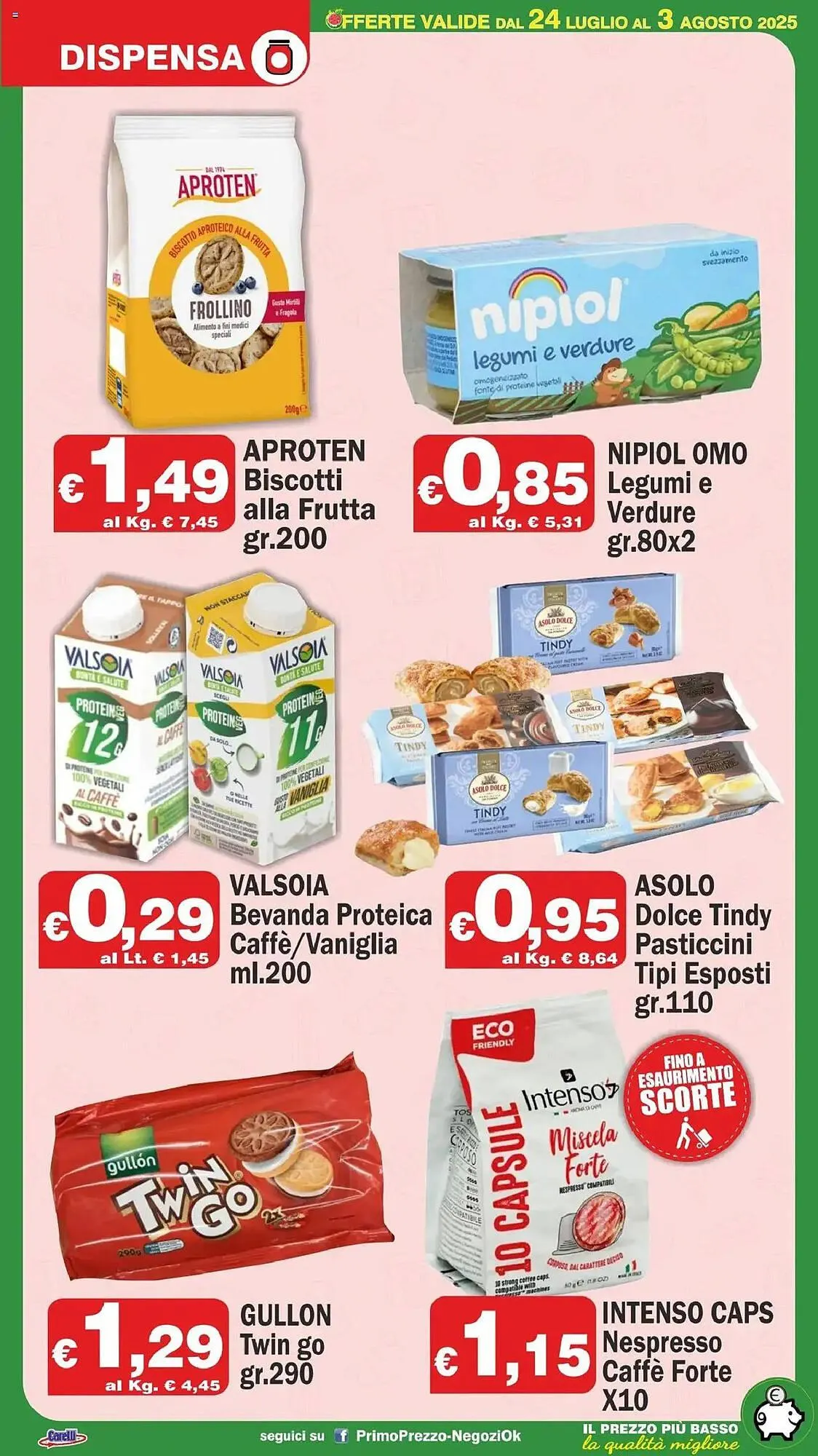 Volantino Primo Prezzo da 24 luglio a 3 agosto di 2025 - Pagina del volantino 15
