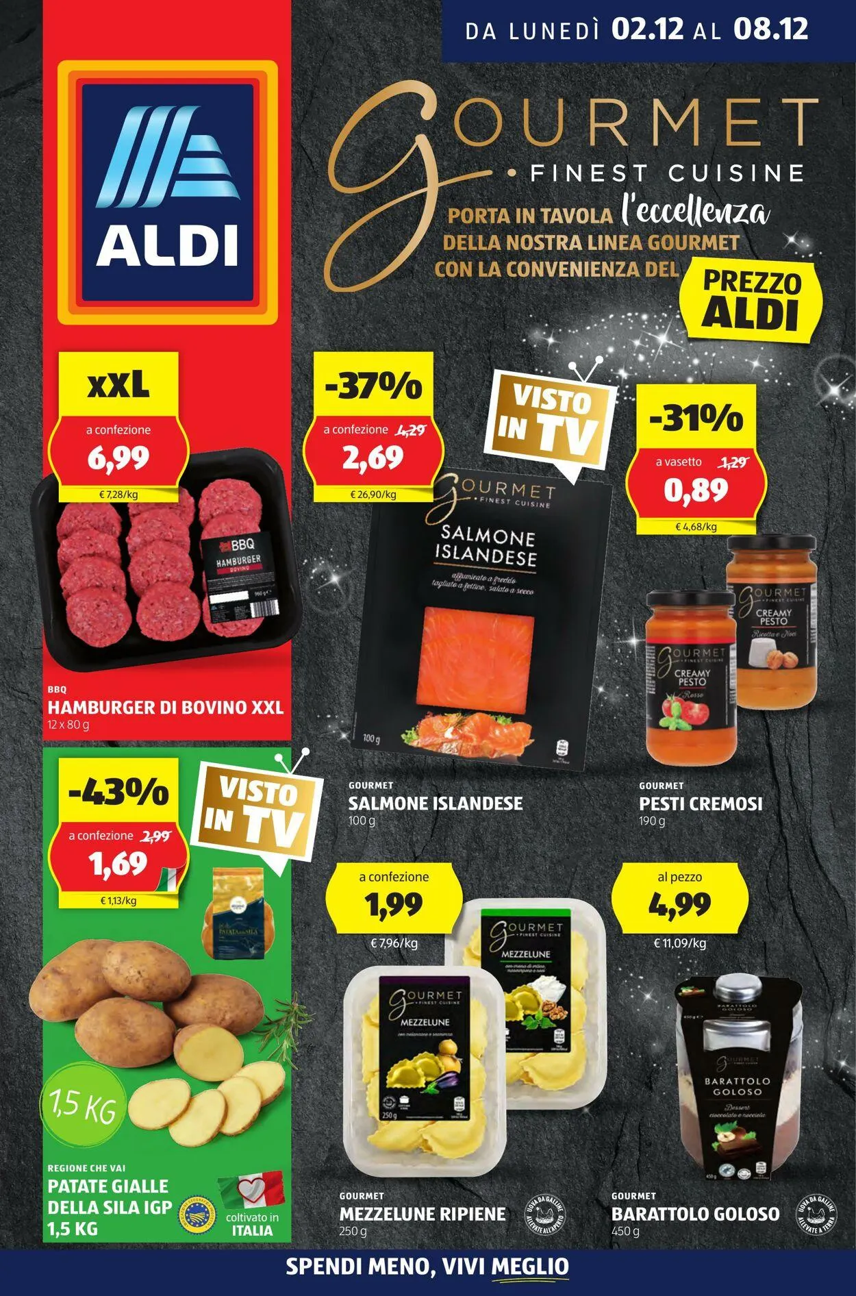 Aldi Volantino attuale da 2 dicembre a 8 dicembre di 2024 - Pagina del volantino 1